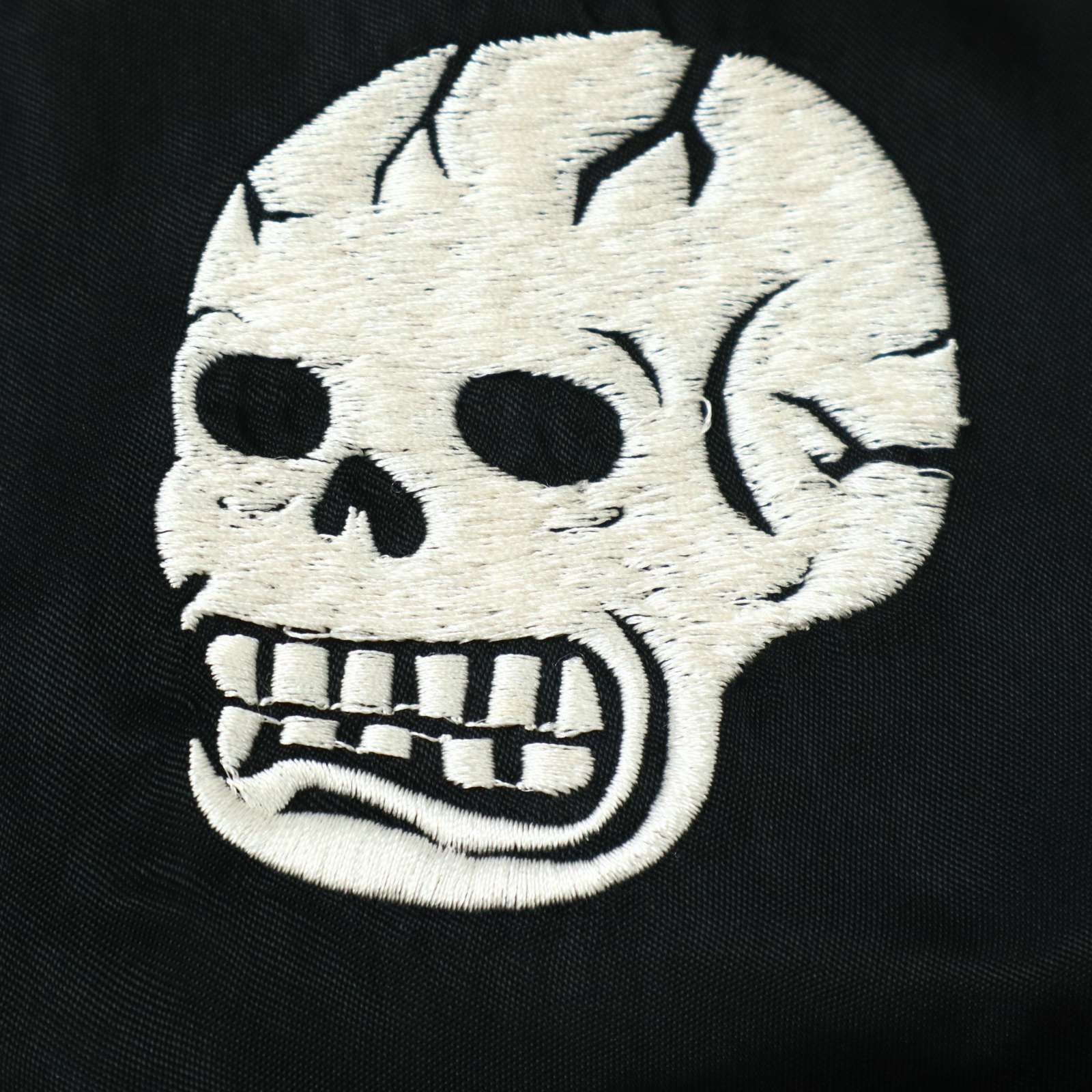 SKULL WORKS スカジャン 刺繍 リバーシブル Skull Worksリバーシブル