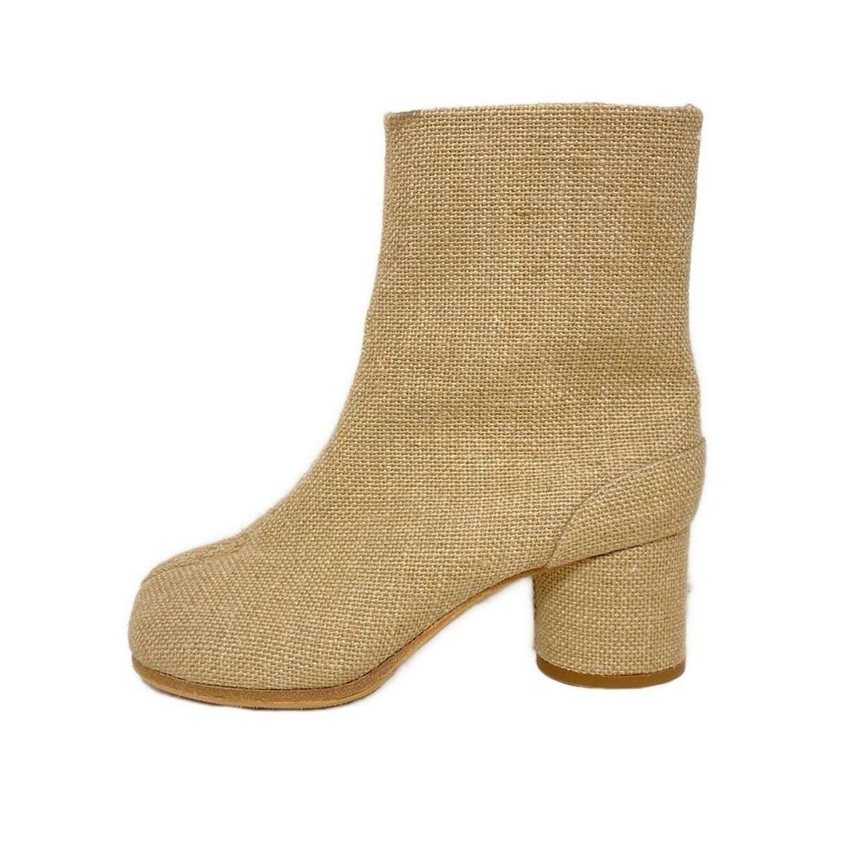Maison Margiela メゾンマルジェラ ショートブーツ 37 レディース ベージュ タビ