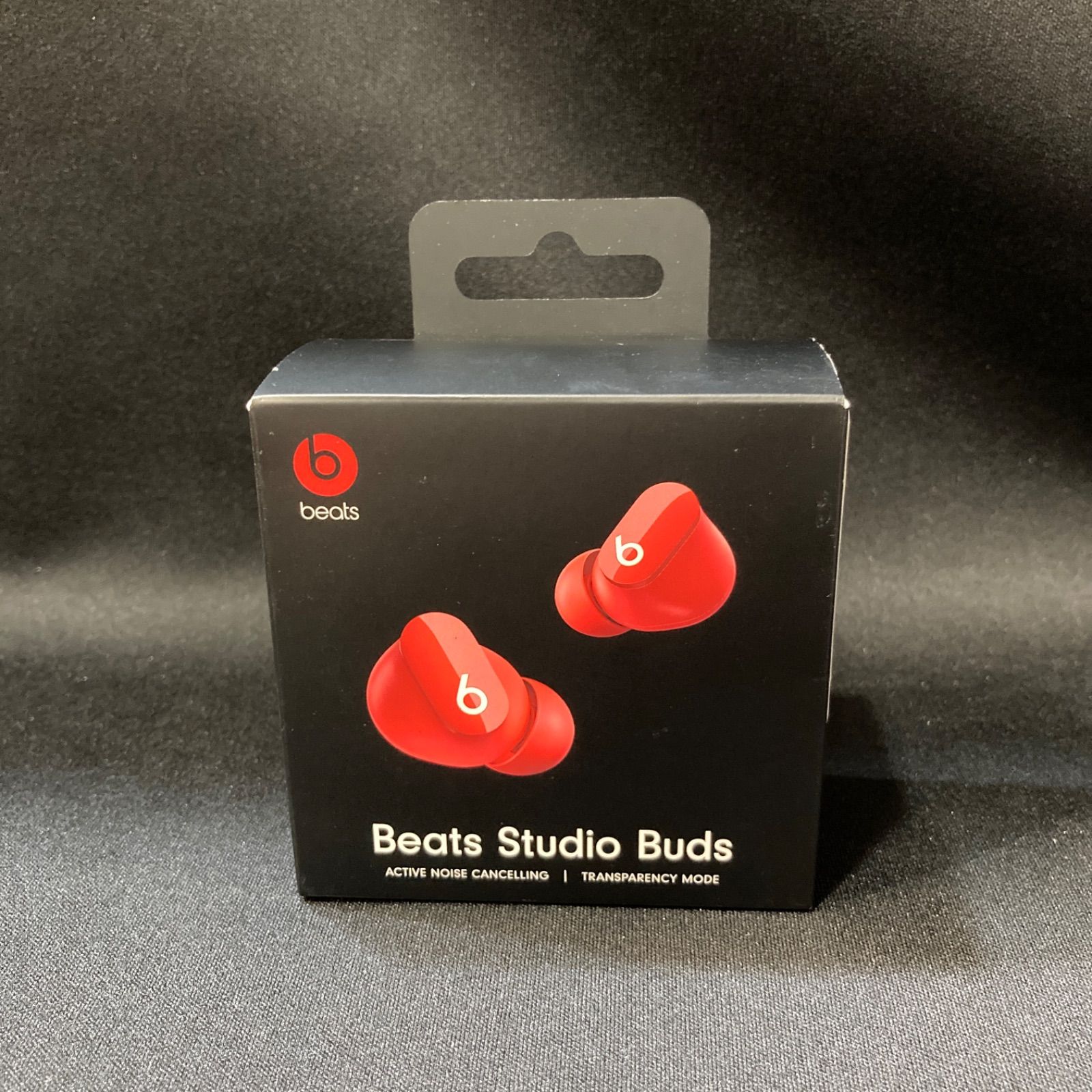 Beats Studio Buds ワイヤレス 新品 未開封 イヤフォン 赤 Beats Studio Buds-ワイヤレスノイズキャンセリングイヤフォン