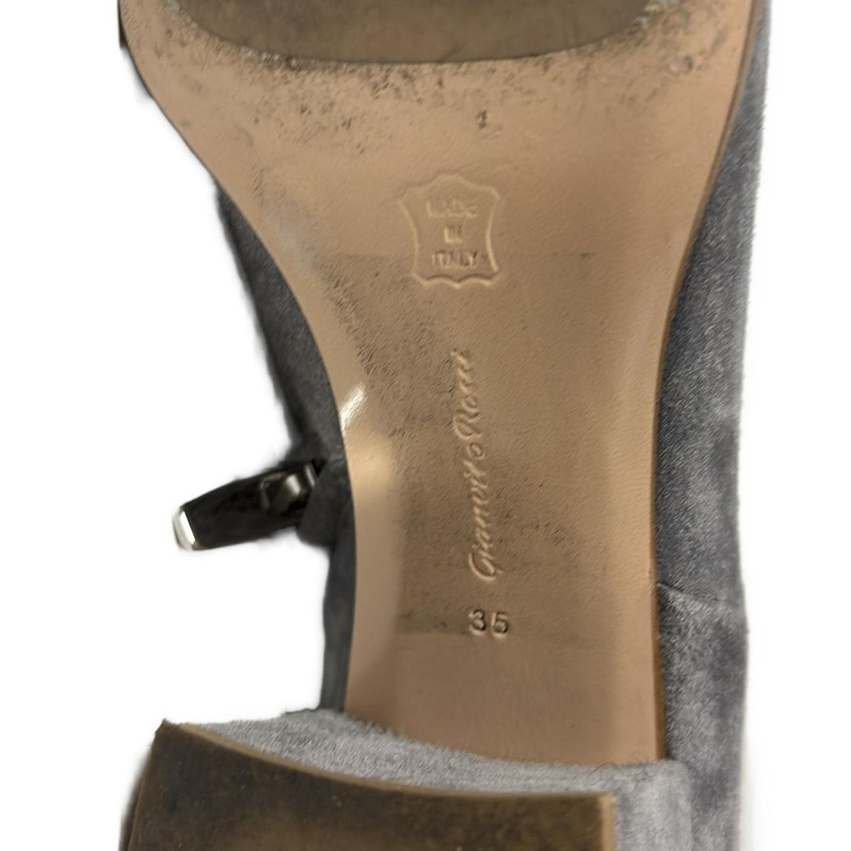 Gianvito Rossi ジャンヴィト ロッシ ショートブーツ 35 レディース - グレー KIN-KAAI_COM