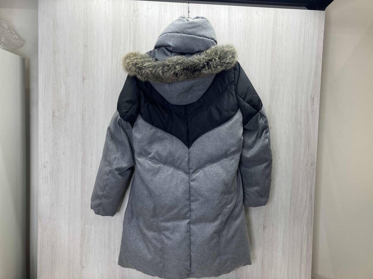 BALMAIN/バルマン 4645 ハイカラーダウンコート フォックス