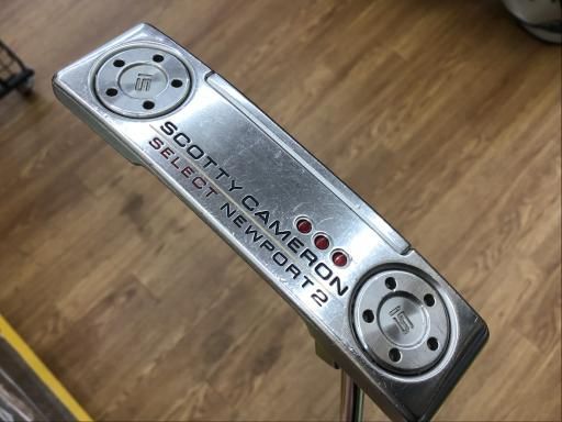 タイトリスト SCOTTY CAMERON select NEWPORT 2 2018 34インチ パター PT スチール フレックスその他 メンズ 男性用 右利き 右用 Cランク ゴルフクラブ