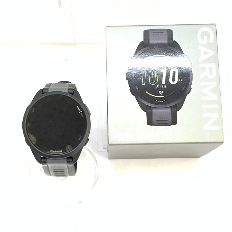 010-02863-80 Suica対応 Forerunner 165 ﾌｫｱﾗﾝﾅｰ 165 ﾗﾝﾆﾝｸﾞGPSｽﾏｰﾄｳｫｯﾁ BlackGray 92