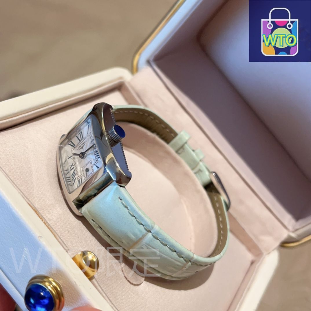 ご購入大歓迎です 未使用です longines小角ダイヤ腕時計 自動