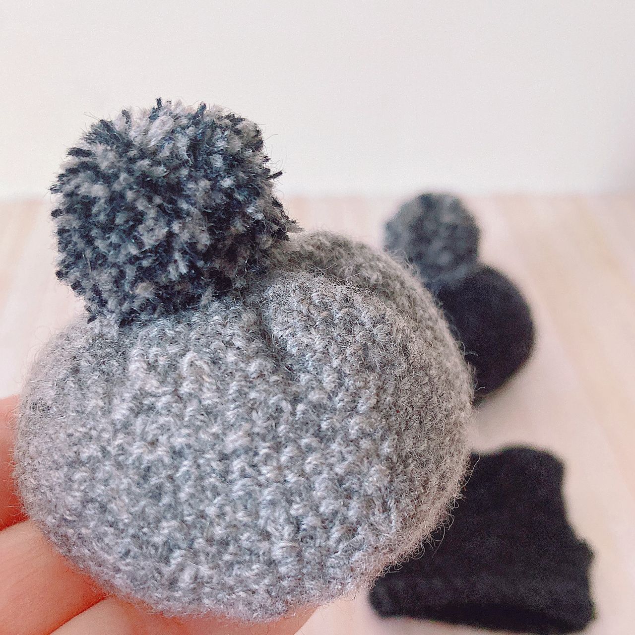 ミニチュアニットベスト＆帽子セット オビツ11／ねんどろいどどーる