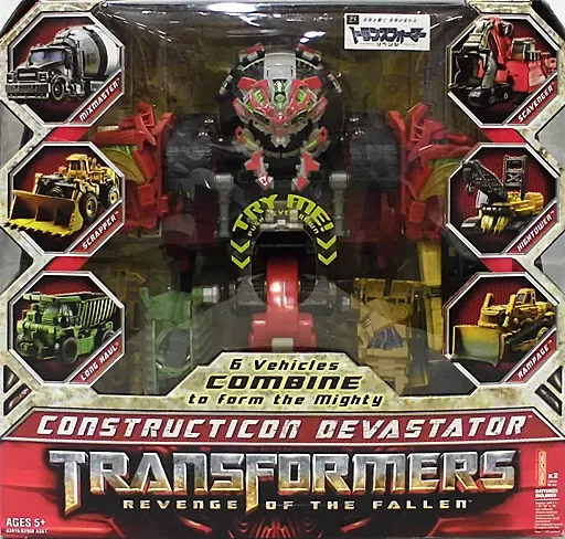 【超希少/新品未開封】トランスフォーマー デバステーター RD-16 フィギュア 楽天市場】トランスフォーマーリベンジ トランスフォーマームービー RD
