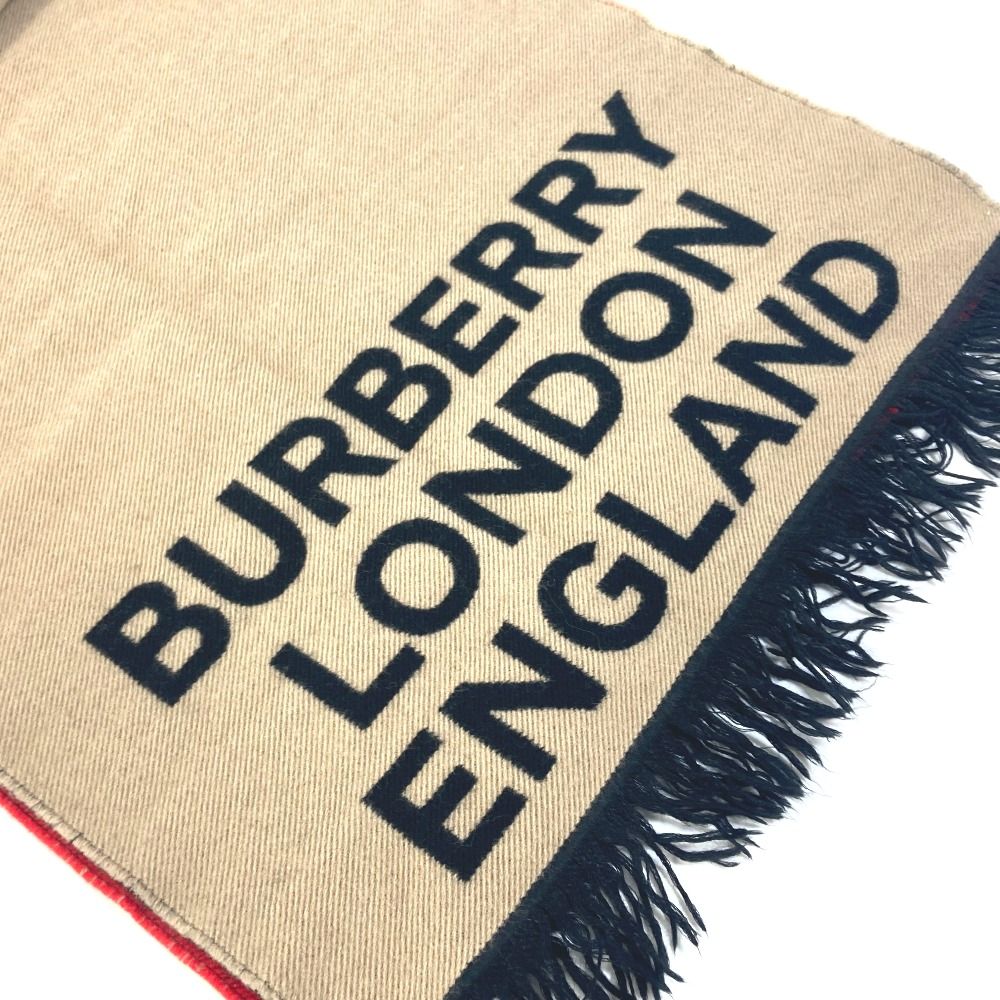 【美品】Burberrys WOOL&CASHMERE バーバリー BURBERRY + NET SUSTAIN fringed checked cashmere scarf | NET-A-PORTER