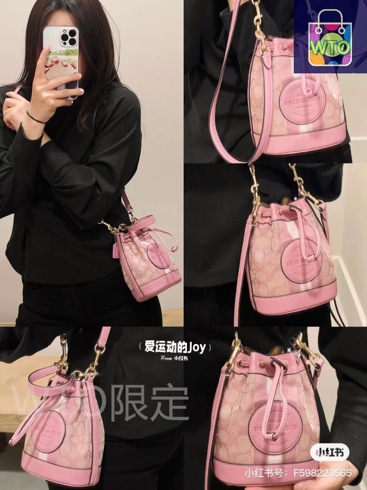 COACH デンプシー COACH デンプシー ミニバケットバッグ ? 14×16.5×9cm [本日特価
