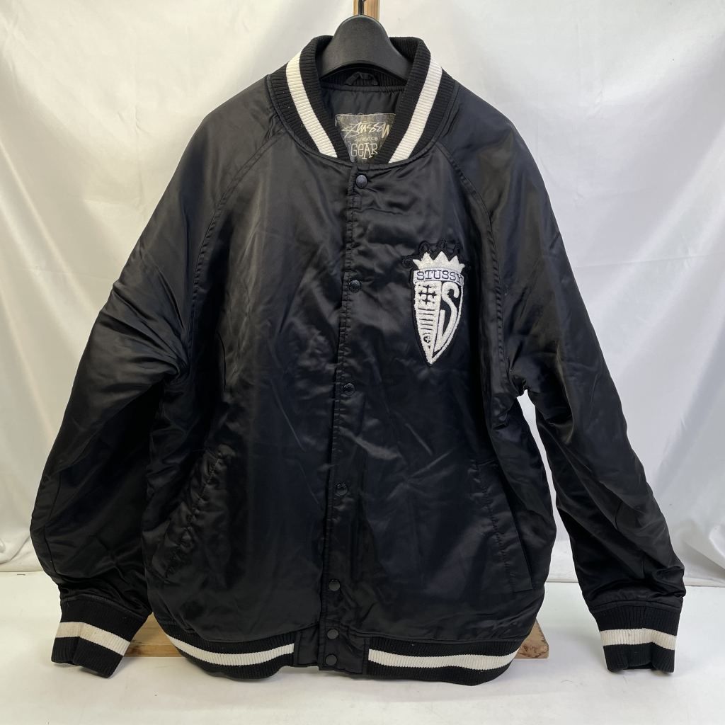 STUSSY ステューシー スタジャン 黒 XL