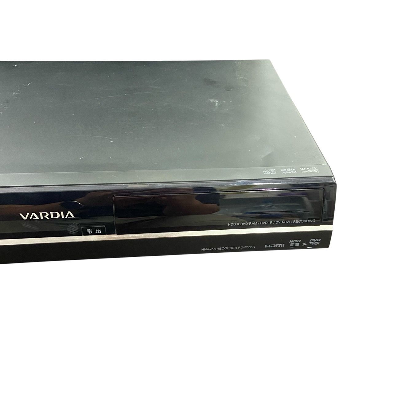 動作確認済み】TOSHIBA 東芝 VARDIA DVDレコーダー RD-E305K