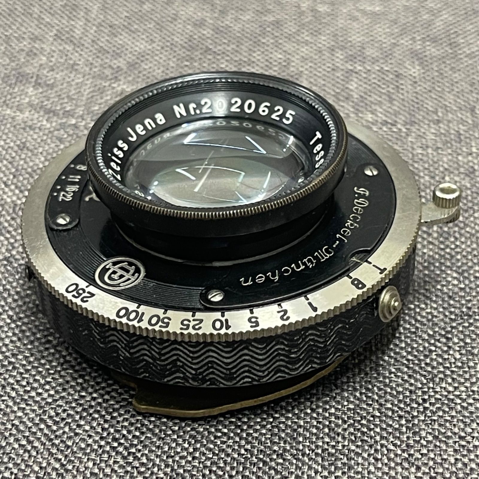 フジヤカメラ】ジャンク品 Carl zeiss Jena 大判用レンズ Tessar 15cm
