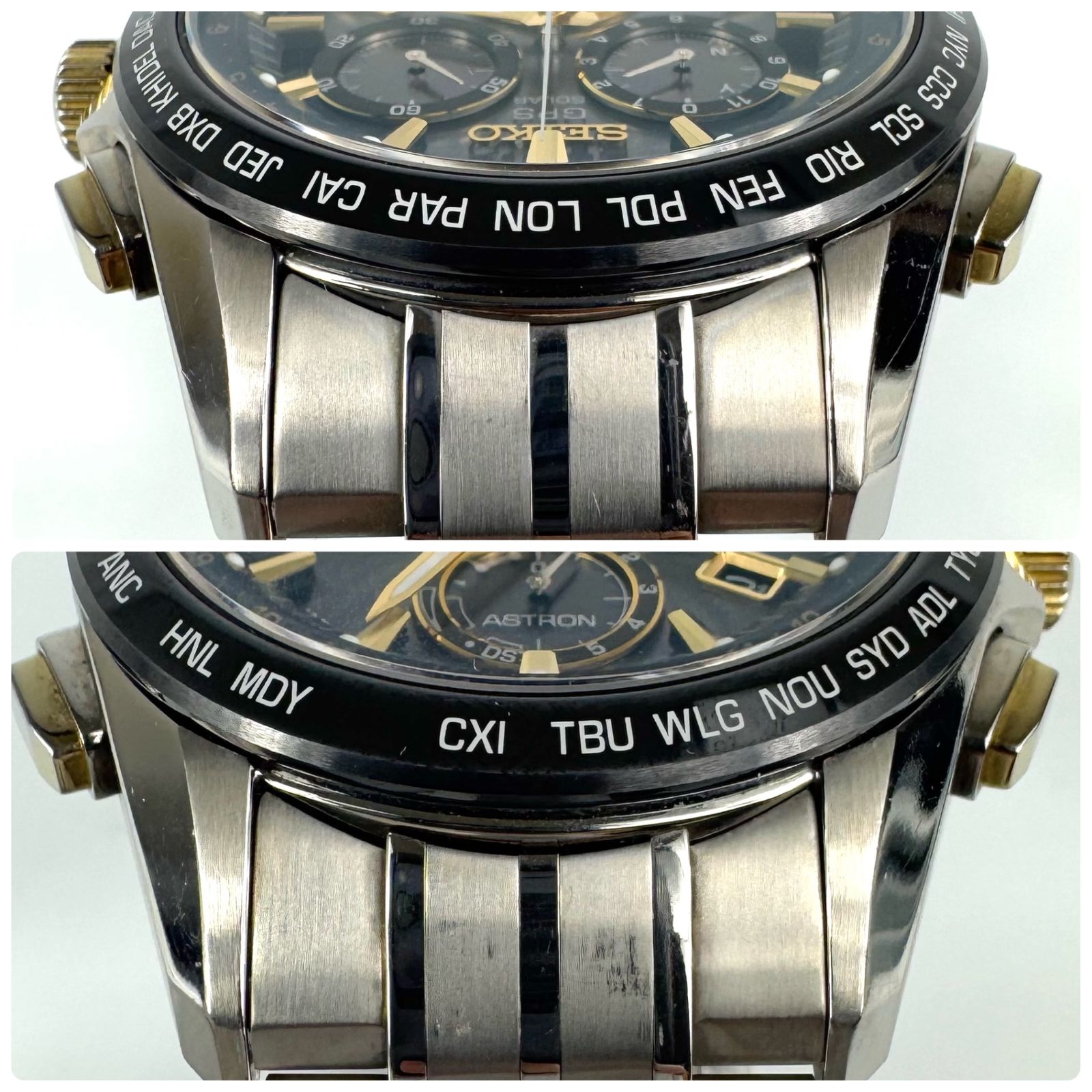セイコー SEIKO アストロン ASTRON SBXB007 8X82–0AB0 GPSソーラー 黒 