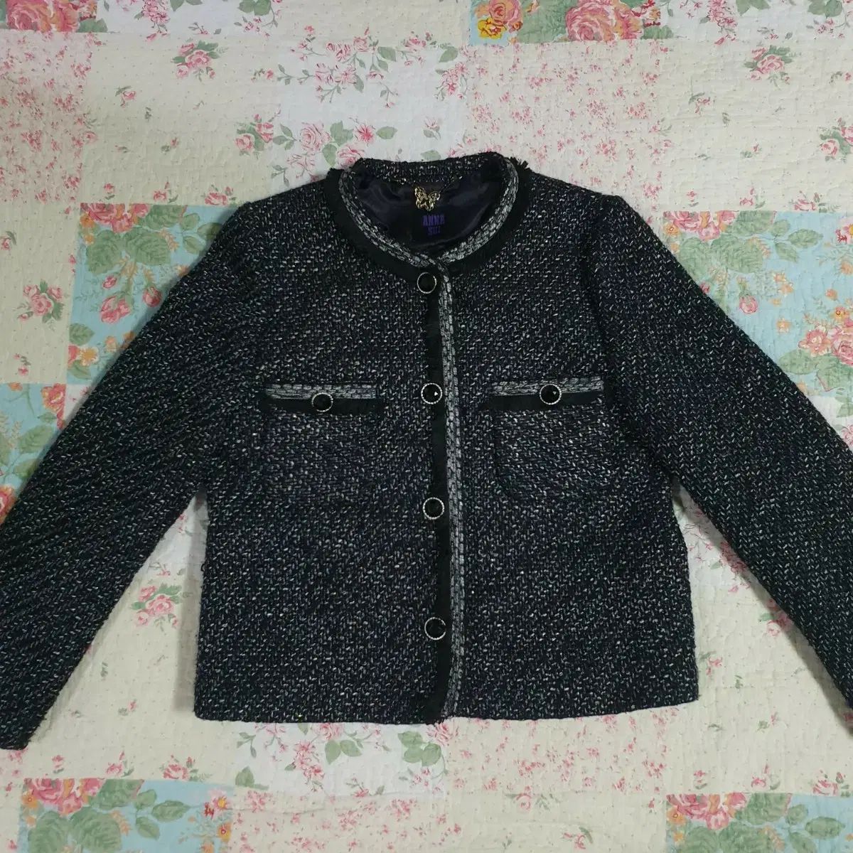 anna sui アナスイ ツイード セットアップ