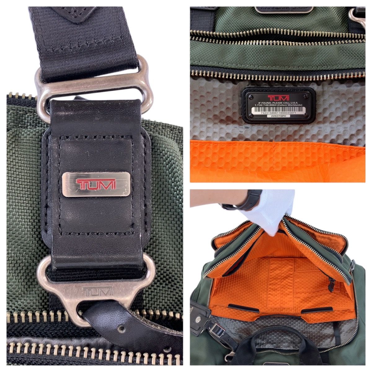 TUMI トゥミ ビジネスバッグ 2way キャンバス bravo alpha TUMI トゥミ