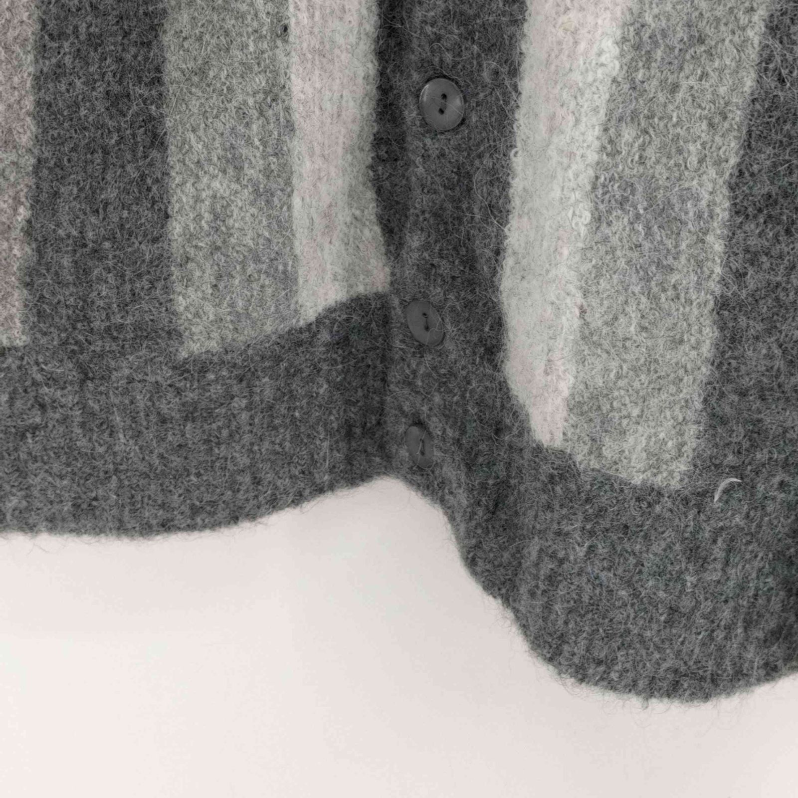 シップス SHIPS Alpaca Blend アルパカ ガーター Vネック カーディガン 