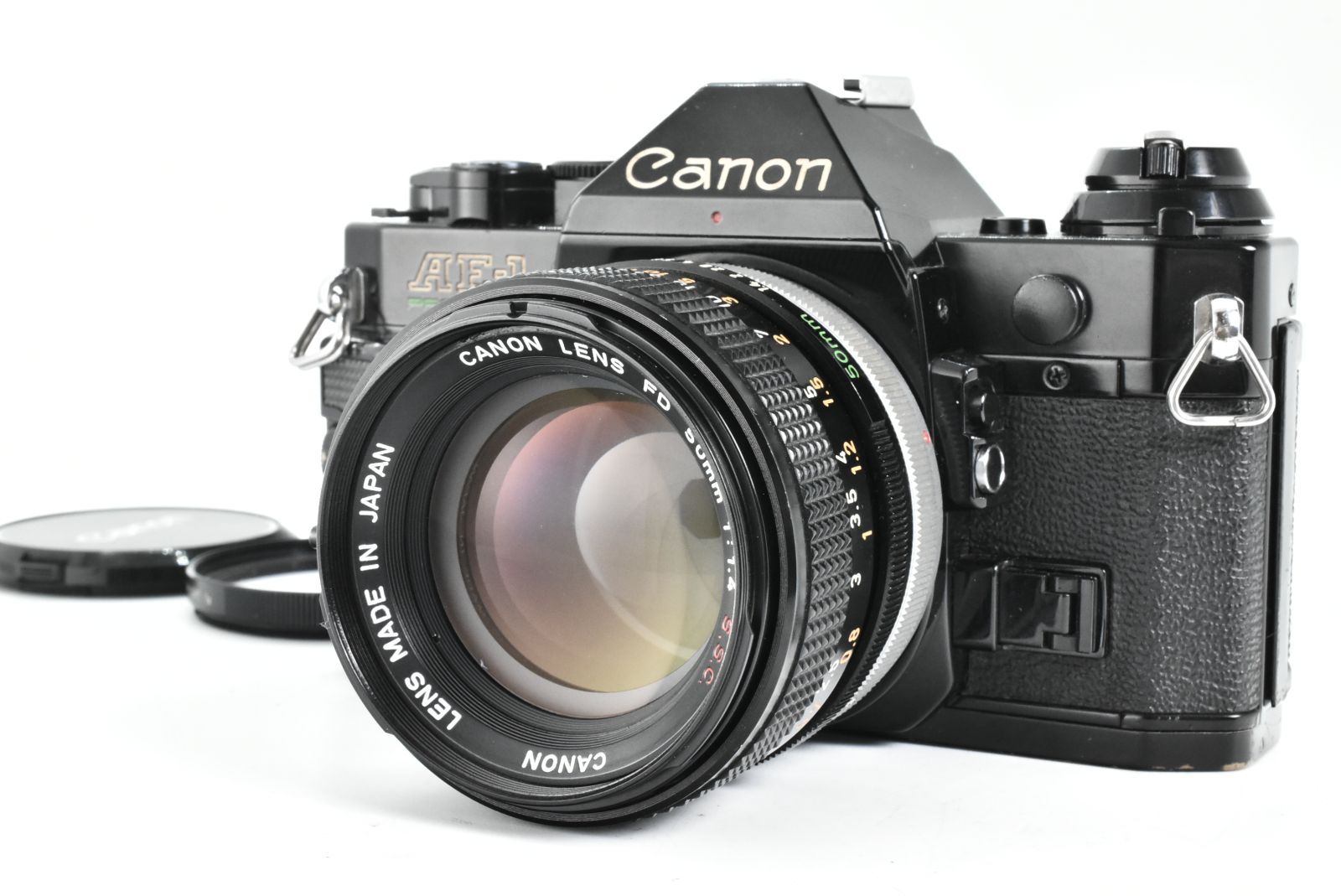 Canon AE-1 P Program Black FD 50mm f1.4 SSC キャノン フィルム一眼レフカメラ ブラック 黒 EF-TN-JP1553