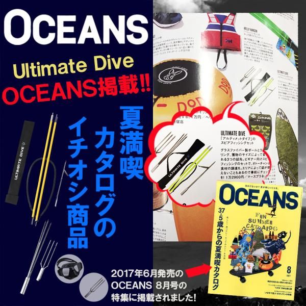 Ultimate Dive アルティメットダイブ 銛 グラスファイバー製 3ピース スピアフィッシング 5点セット パラライザー 手銛 - メルカリ