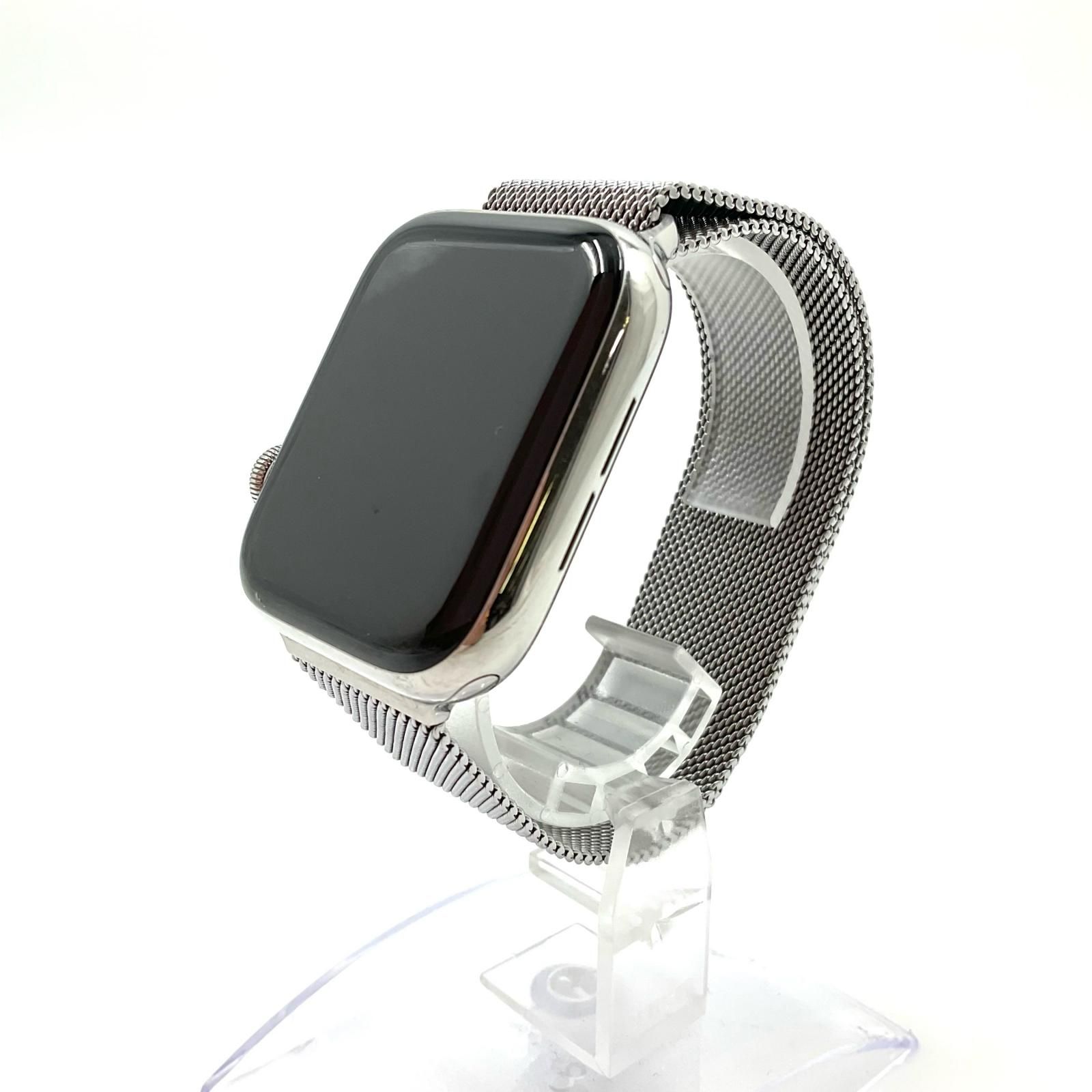 Apple Watch - Apple Watch series6 ステンレススチール 44mm　本体のみ Apple Watch Series 6（GPS + Cellularモデル） 44mm
