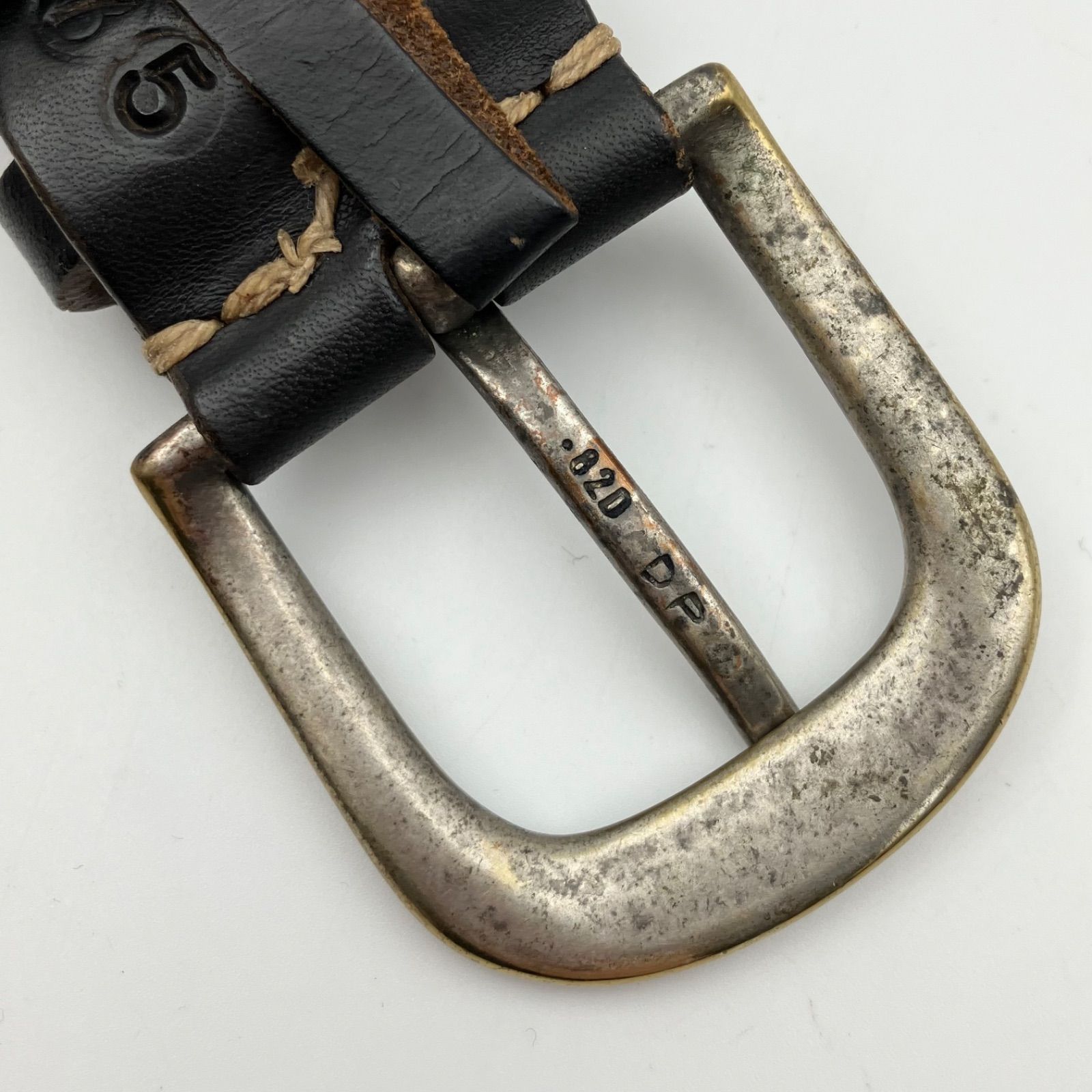 エンリーベグリン レザーベルト HENRY BEGUELIN エンリーベグリン フラワー レザー ベルト 75