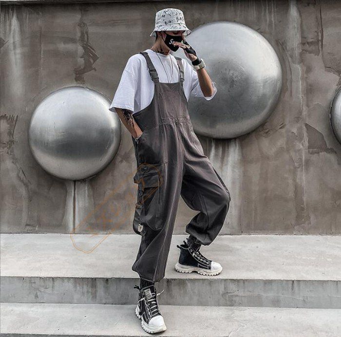 COBMASTER/コブマスター ヘリンボーン オーバーオール (MENS)