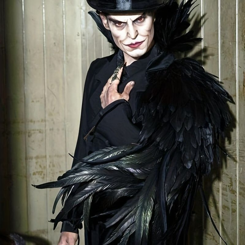 ハロウィン フェザーケープ