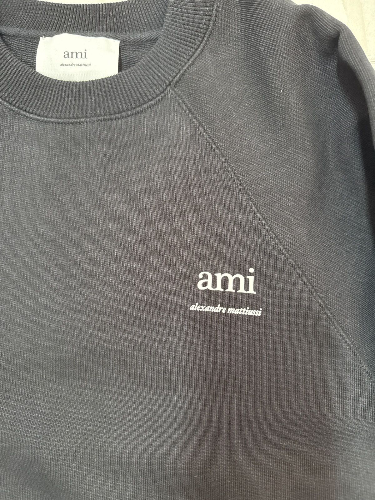AMI Alexandre Mattiussi アミパリ A 刺繍 Mトレーナー アミパリス メンズ トレーナー AMI PARIS ブランド スウェット