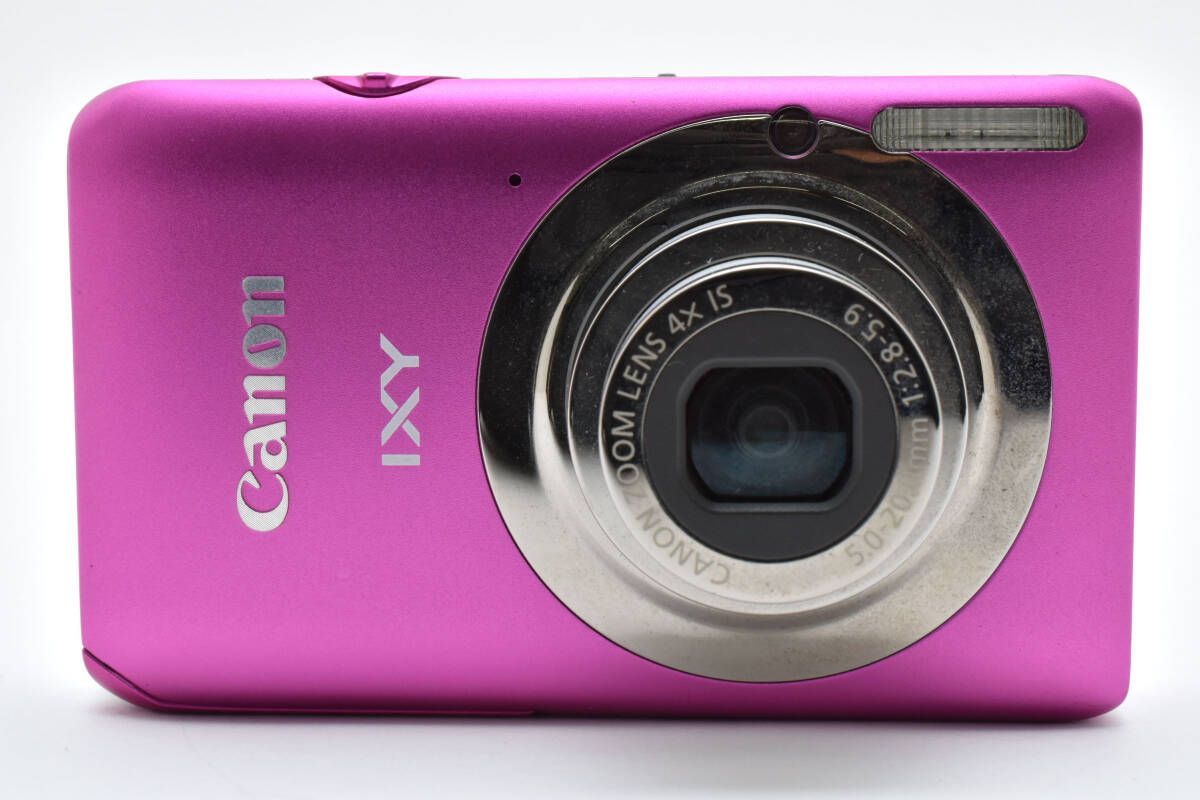 ☆ジャンク☆ キヤノン Canon IXY 節約 210F ピンク コンパクト