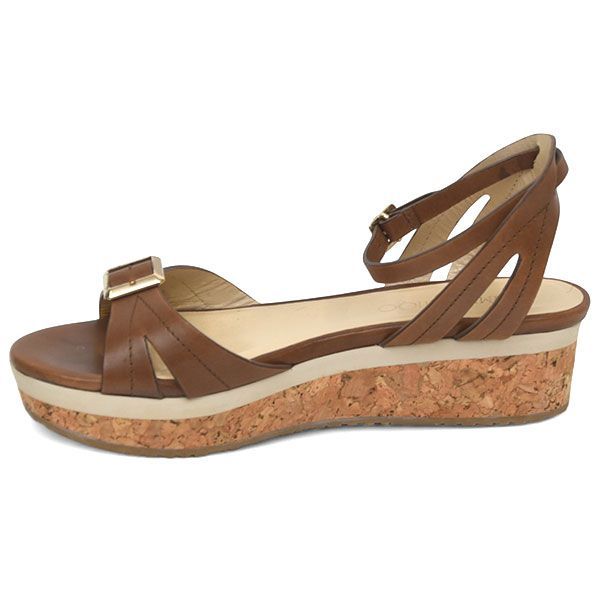 JIMMY CHOO ウェッジソールサンダル37 ジミーチュウ/ジミーチュー ベルト ウェッジソール サンダル 37
