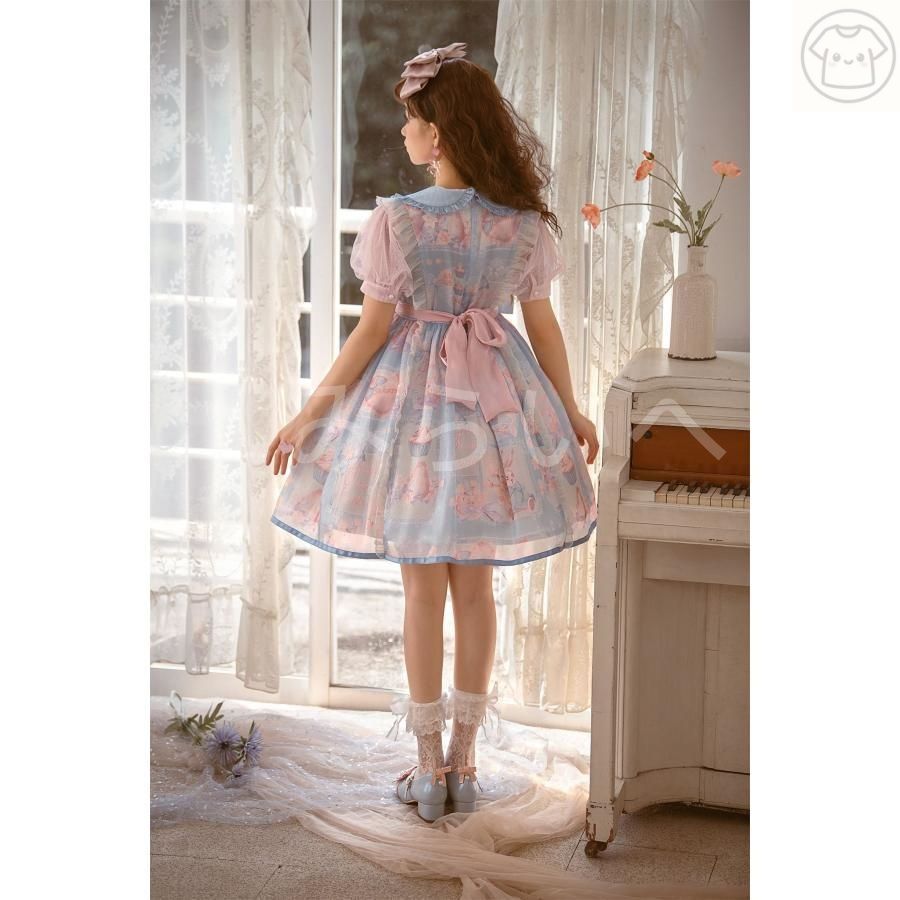 【全国送料無料】 ロリータ ワンピース コスチューム メイド服 ゴスロリ ロリータワンピース 華やか メイド 豪華セット レディース ロリィタ 姫袖 姫ロリ 甘 暖かさのある