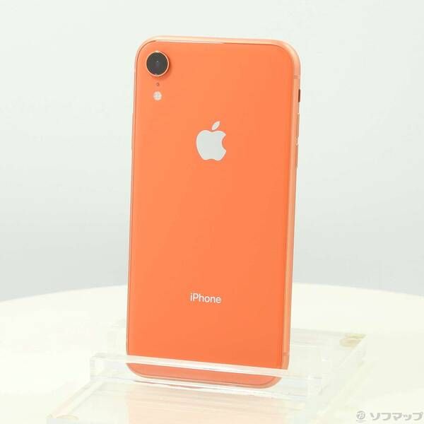 品〕 iPhoneXR 64GB コーラル MT0A2J／A SIMフリー【377】 【公式通販】