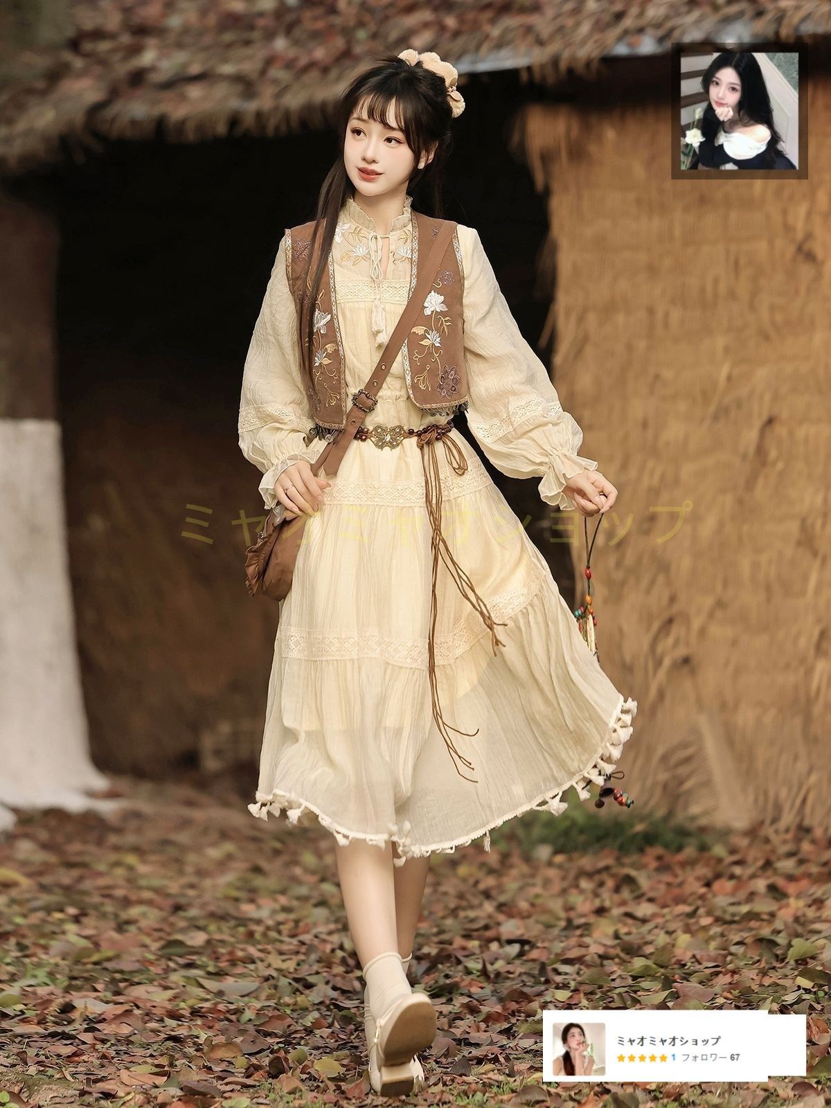 オリジナル漢服 風吟砂漠