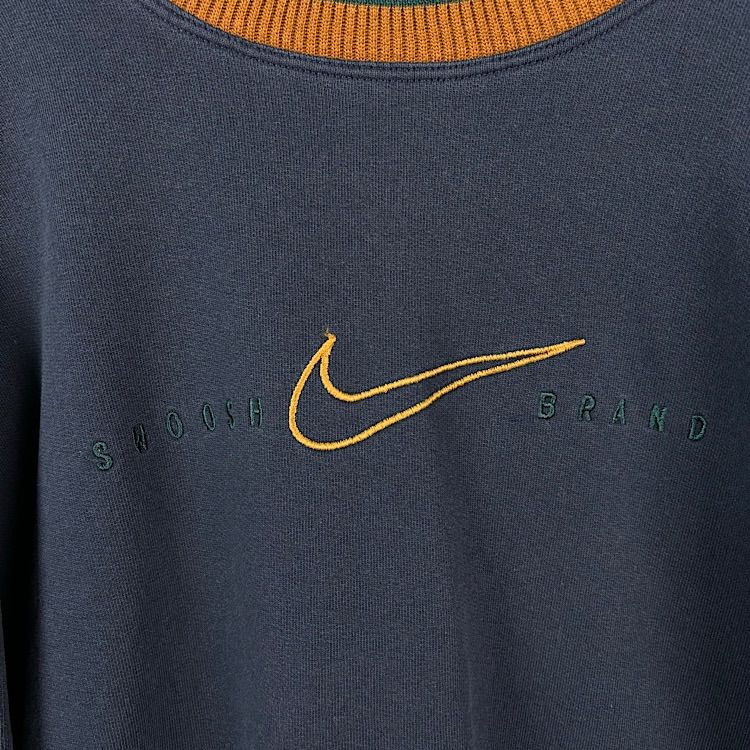 Nike swoosh brand top