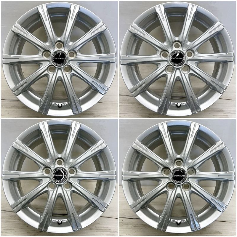 15インチ アルミ BALMINUM 4本セット シエンタ アリオン ウィッシュ プリウス ウィッシュ プレミオ ウィッシュ アルミホイール アルミホイール ホイール ホイル 社外ホイール ホイール ホイル