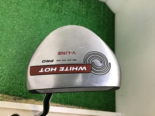 オデッセイ WHITE HOT PRO V-LINE 34インチ パター PT スチール フレックスその他 メンズ 男性用 右利き 右用 Cランク ゴルフクラブ