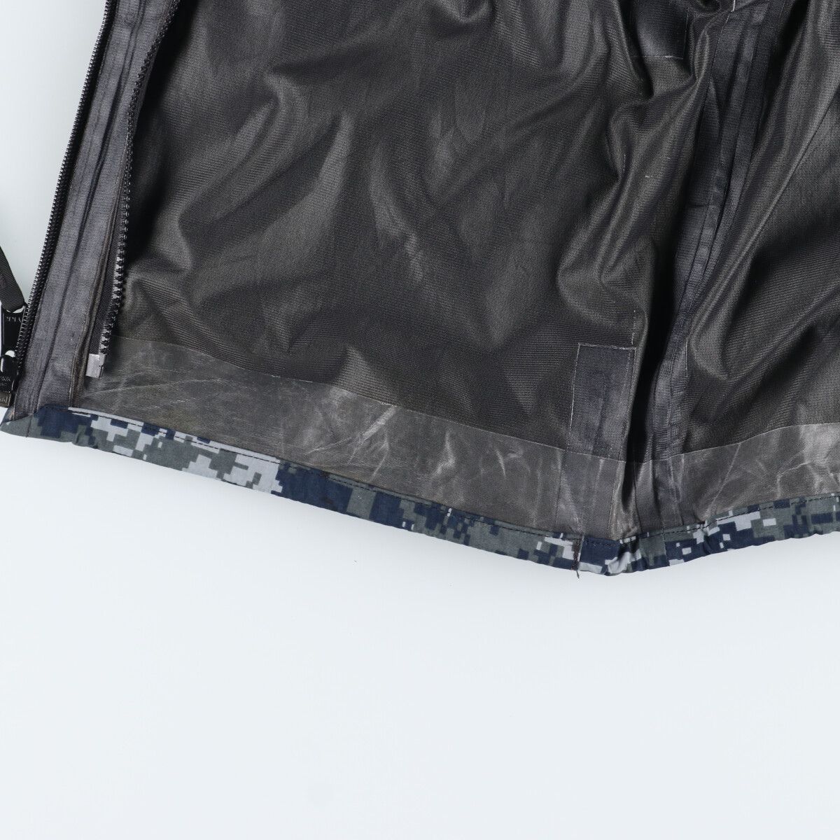 古着 08年納品 米軍実品 NWU デジタルカモ ワーキングジャケット ミリタリー ゴアテックスパーカー USA製 LARGE-LONG メンズL /eaa383417