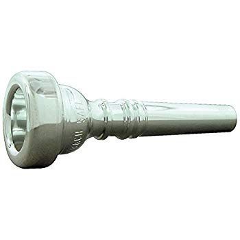 中古】バック フリューゲルホルン マウスピース 8 1/2B 銀メッキ