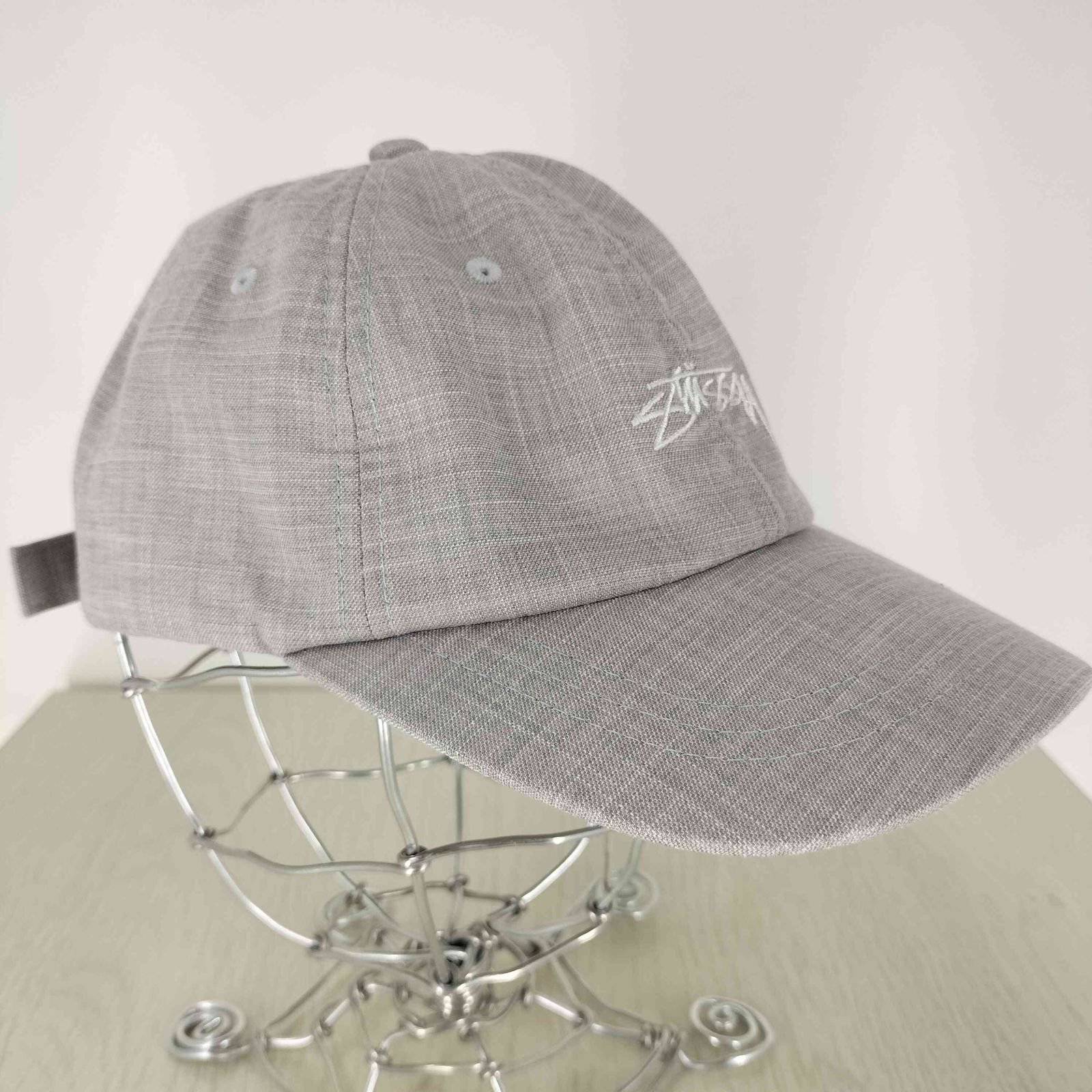 【美品】ステューシー スター ロゴ ６パネル キャップ ストリート 刺繍 古着 ステューシー Stussy ロゴ刺繍 6パネルキャップ メンズ 表記無