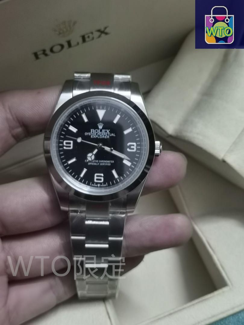 エクスプローラー 自動巻き 時計 エクスプローラー I自動巻き^;^｜本日限定WTO｜新品未使用--WTO