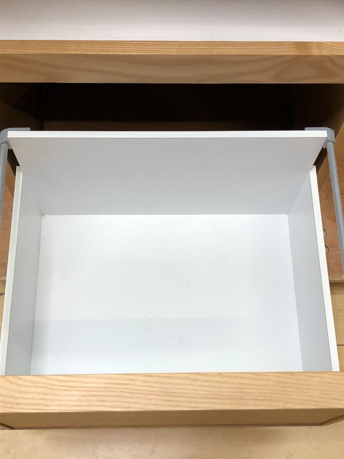 美品 送料無料 河口家具 CLAN クラン キッチン収納 食器棚 75048-1