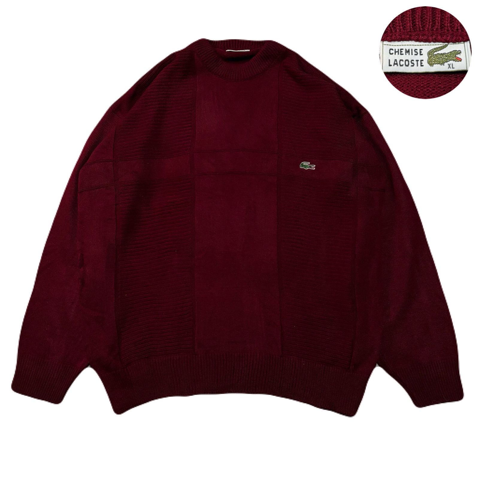 【！！絶対注目！！激レア　シュミーズラコステ　CHEMISE LACOSTE 中古・古着通販】CHEMISE LACOSTE (シュミーズ ラコステ) Vネック