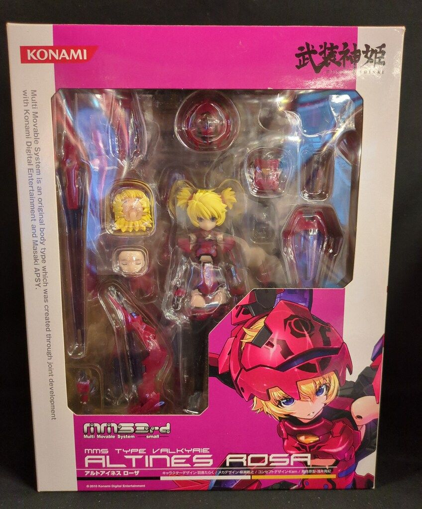 アルトアイネス 武装神姫 ローザ コナミ 戦乙女型MMS 1円〜 MMS 3rd