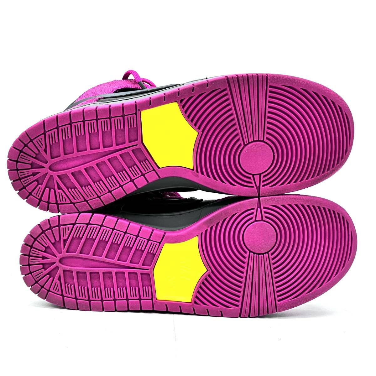 RUN THE JEWELS × NIKE SB DUNK HIGH ACTIVE PINK AND BLACK