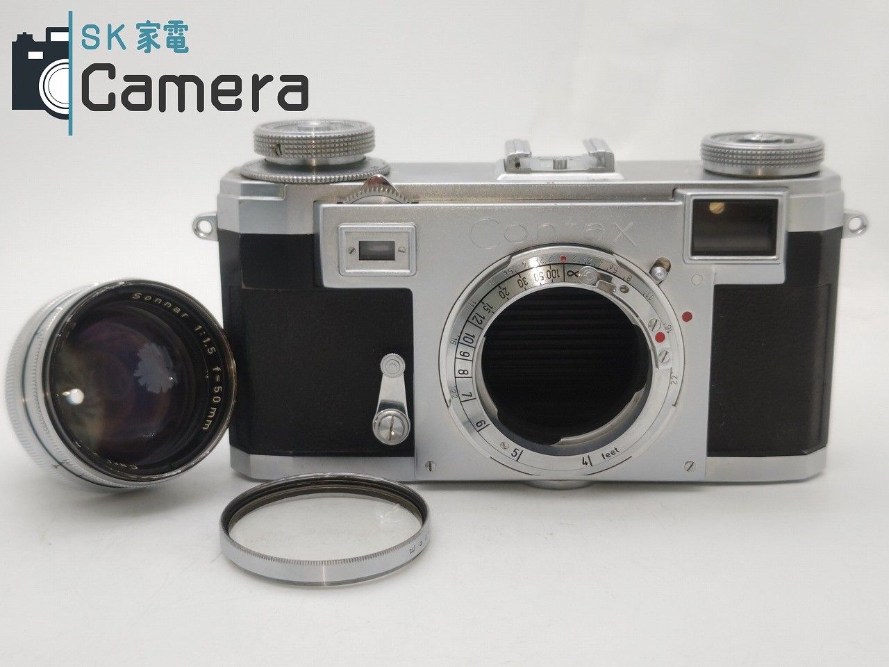 ZEISS IKON CONTAX IIa + Sonnar 50mm F1.5 コンタックス カラー