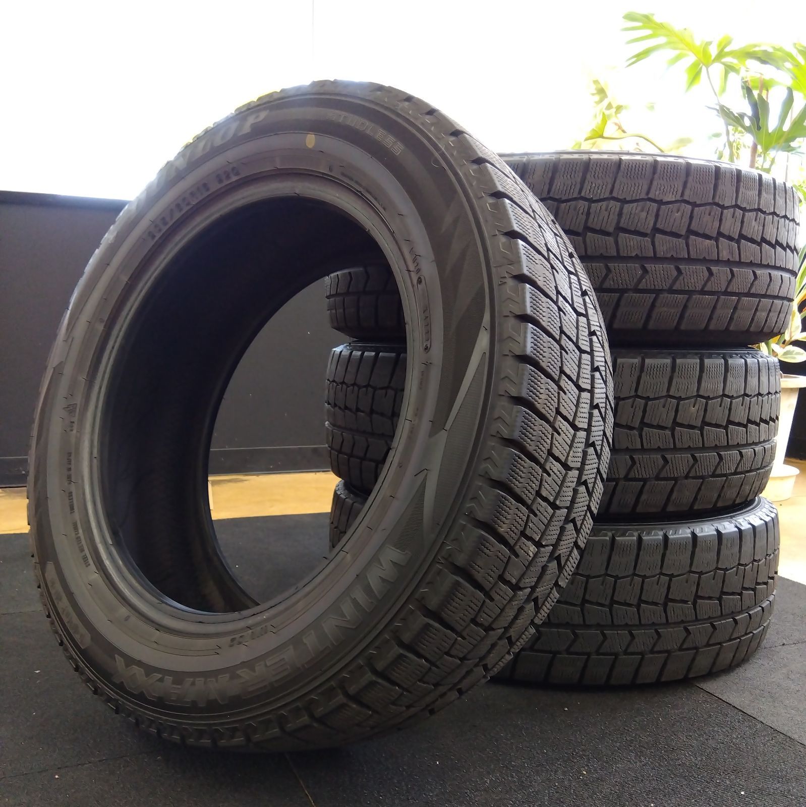 205 60R16 タイヤ ４本セット ダンロップ WINTER MAXX WM02 16インチ 製 スタッドレス