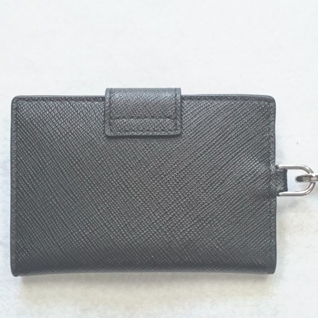 ○新品/正規品○ PRADA サフィアーノレザーxレザー カードケース ...