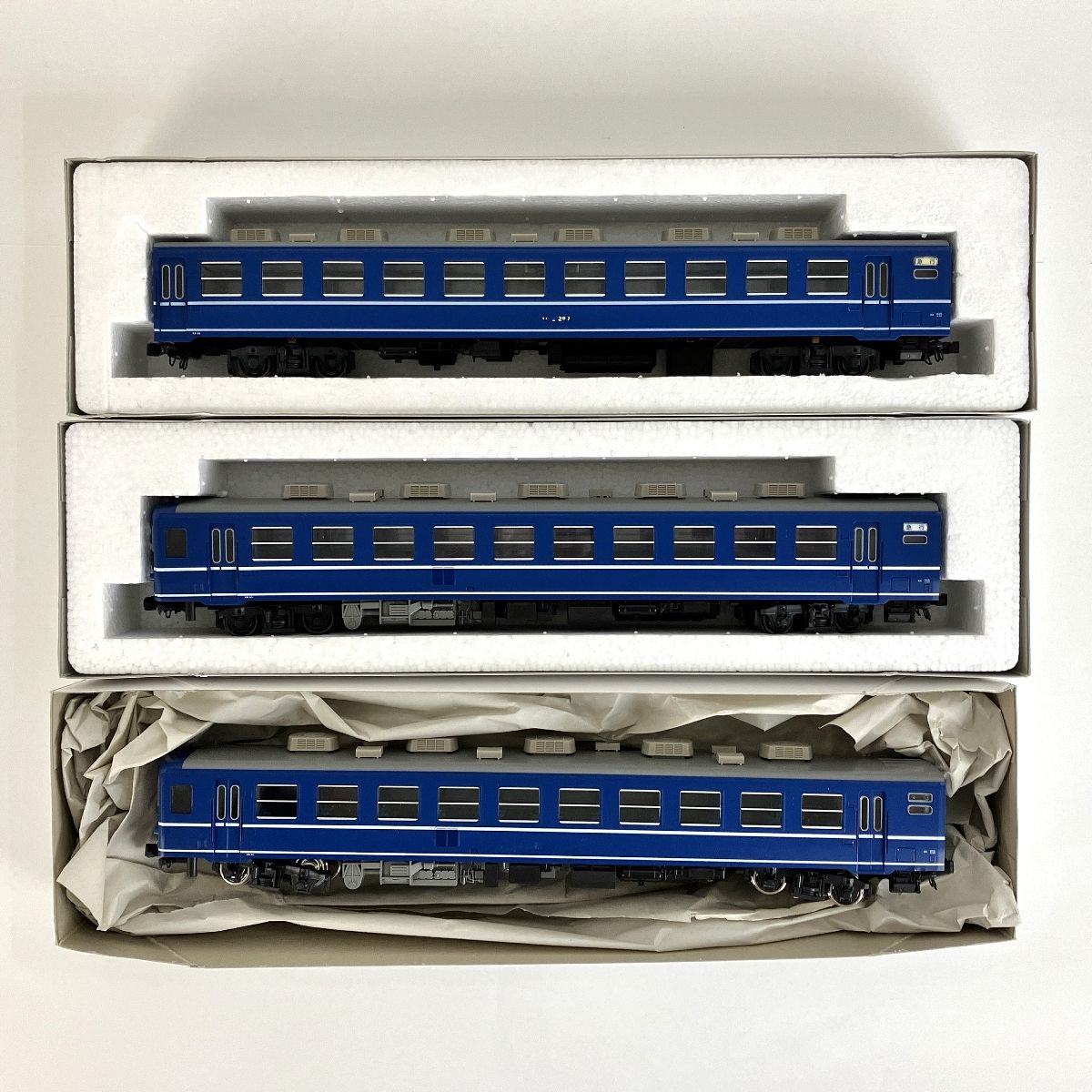 KATO 1-501 オハ12 1-502 スハフ12 1-503 オハフ13 12系急行形客車 3両セット HOゲージ 鉄道模型 良好 Y9886549