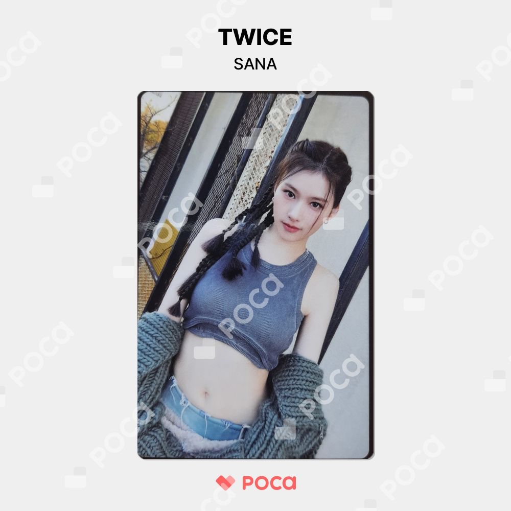TWICE サナ トレカ READY TO BE PHOTOCARD SET VER. アルバム