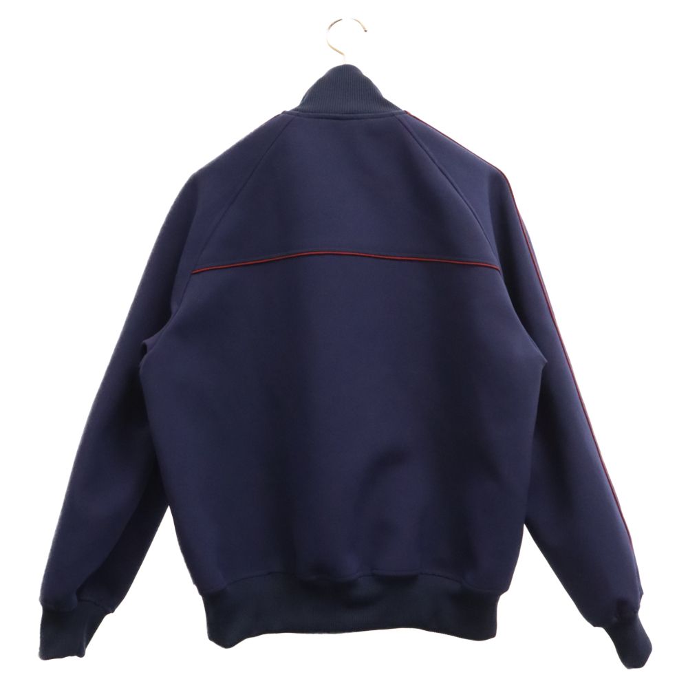 Sacai (サカイ) 22AW TECHNICAL JERSEY ZIP UP BLOUSON テクニカル ジャージ ジップアップ トラック ジャケット ネイビー 22-02816M