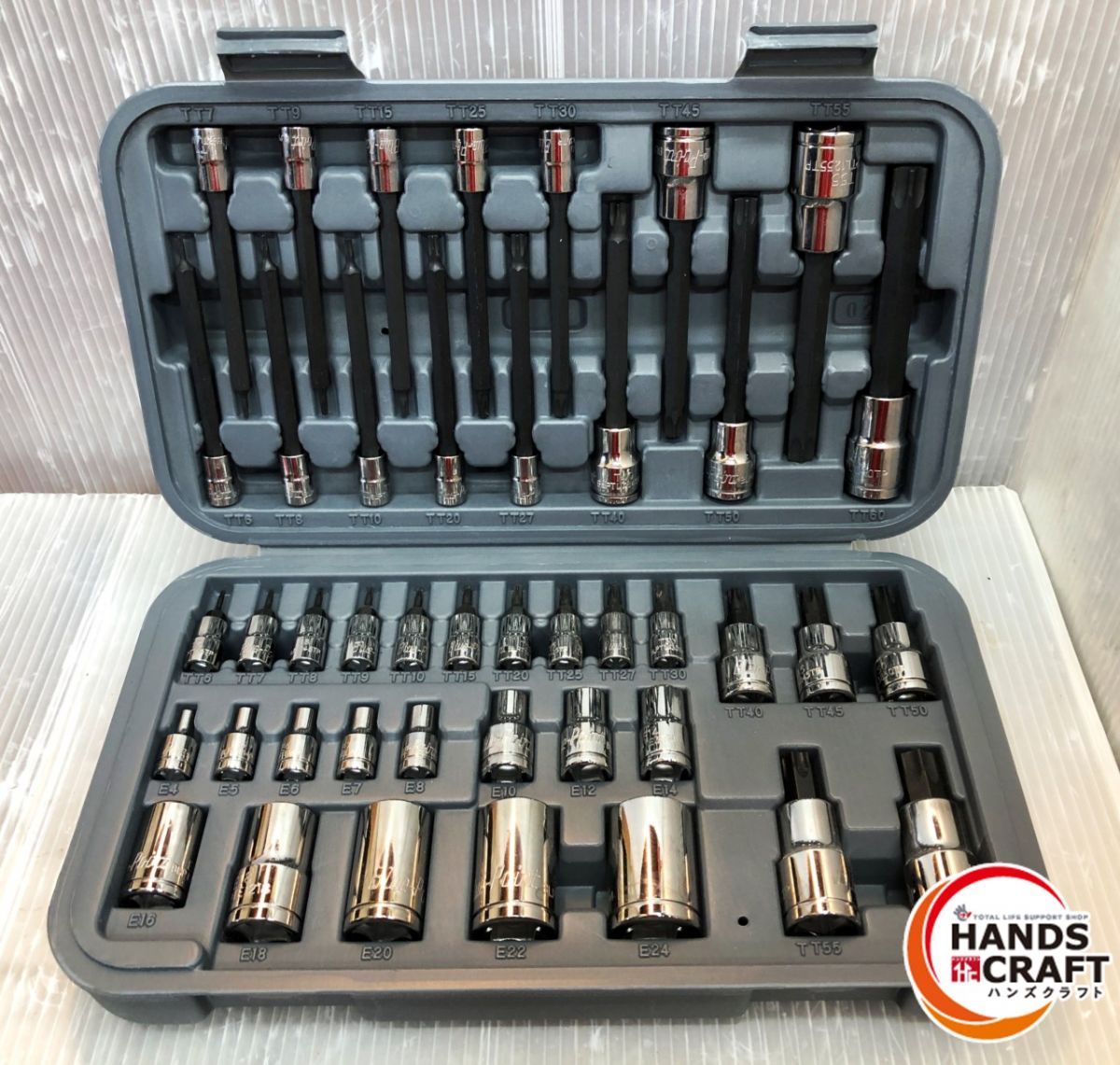 ブルーポイント BLPTSSC43 トルクスソケットセット 43点 ケース付き 店頭展示