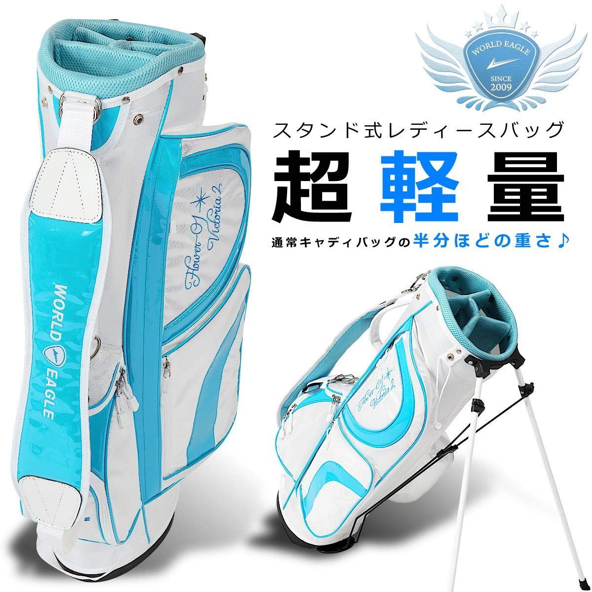 WORLD EAGLE FL-01V2 クラブセット 10本 レディース/右用 バッグ:専用 